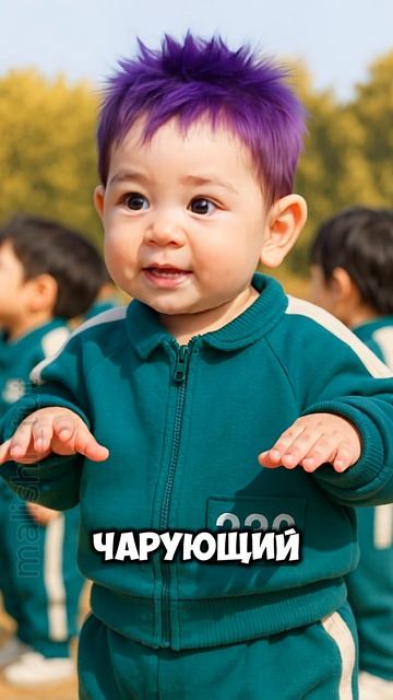 Игра в кальмара #малышивкино #кино
