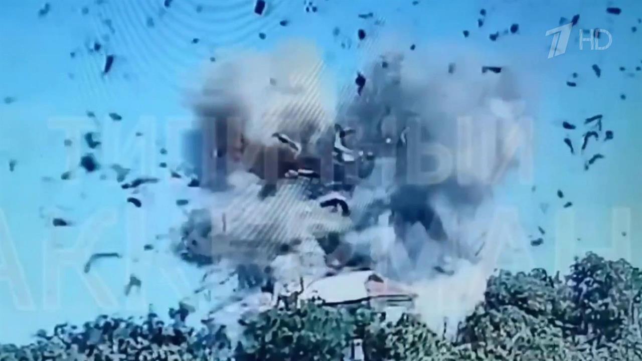 В Одесской области горят склады с оружием и пункты дислокации боевиков