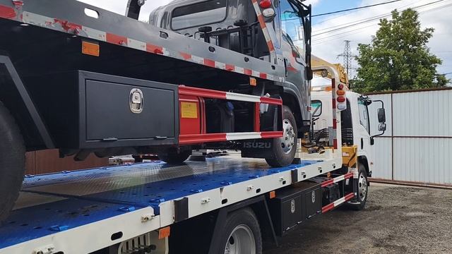 Исузу 4в1 и серый эвакуатор погрузка 2вар 2025-06-23 14-06-56 ISUZU ELF KV100 P700 P100 🚚I2025