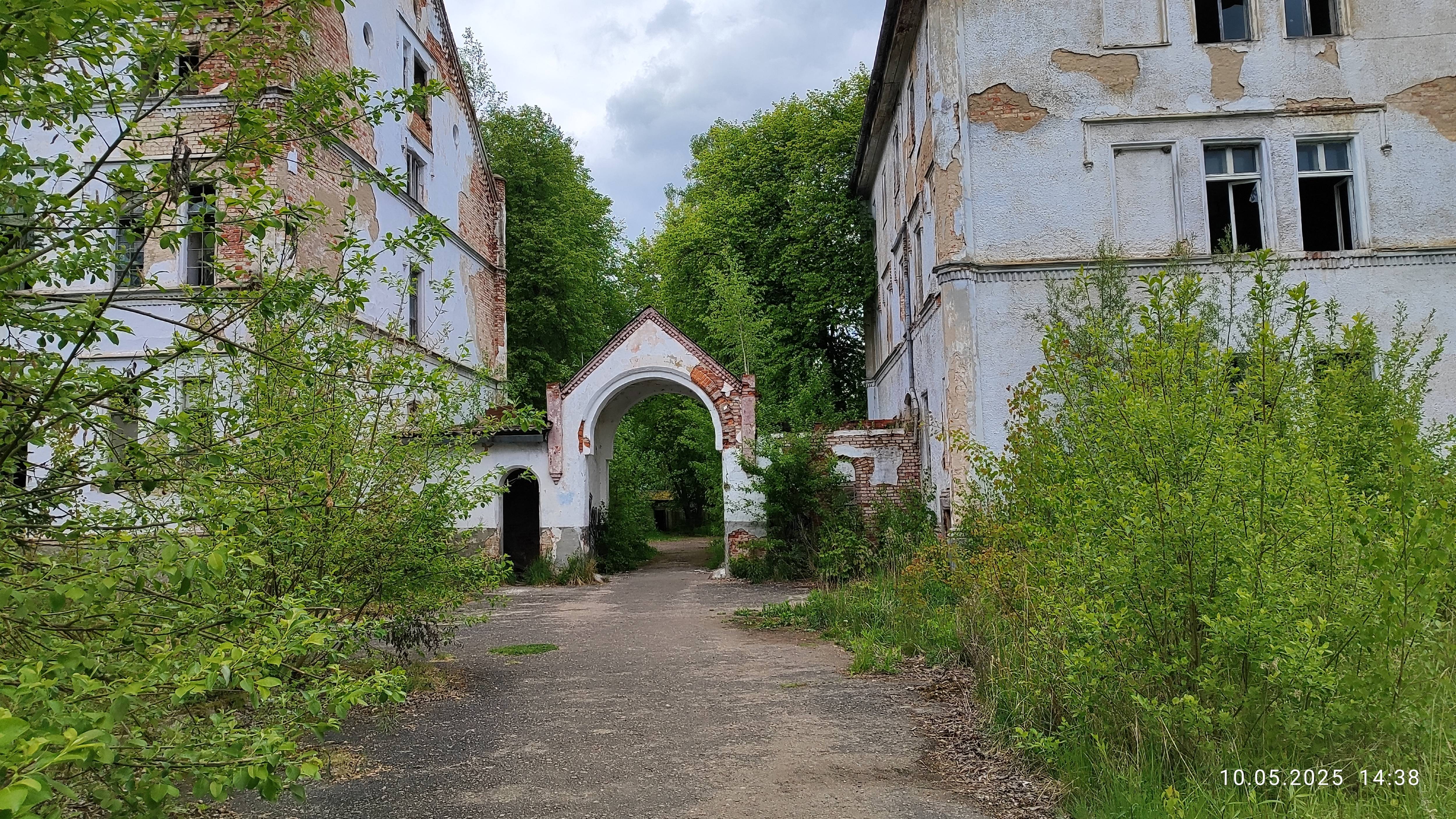 Алленберг. Бывшая психиатрическая больница