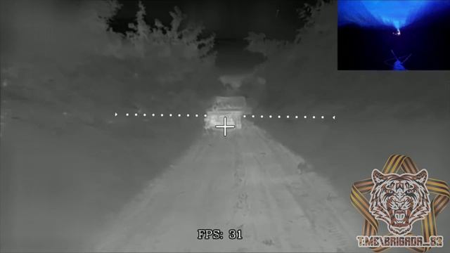 Поражение шведского танка Strv 122 ударами FPV-дронов на оптоволокне в Сумской области.   Сначал...