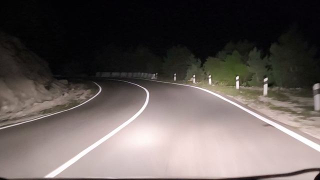 Аллах хранит на ночном серпантине