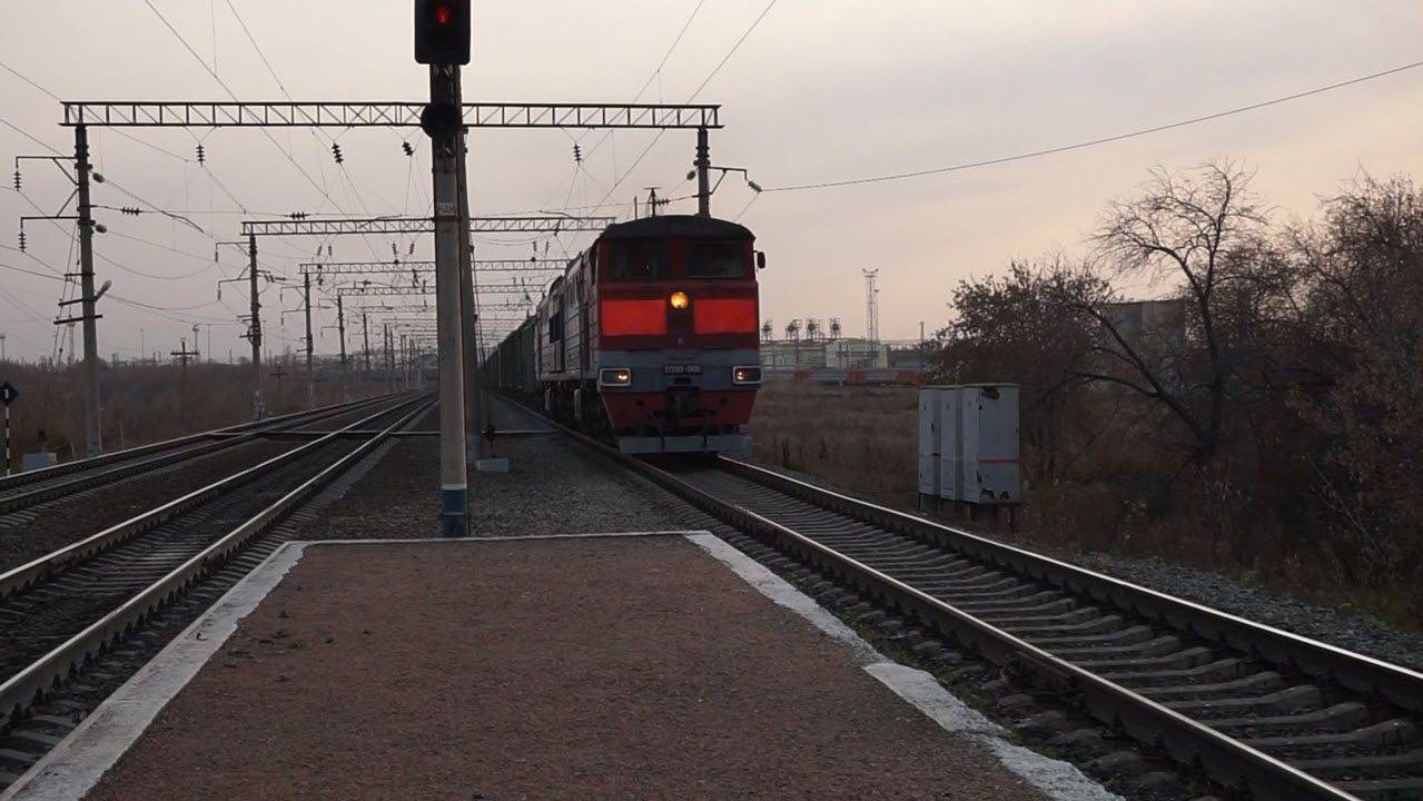 Тепловоз 2ТЭ10У-0460. Звук 10Д100.