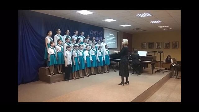 Средний хор "Звонкая капель" ДШИ им. Свиридова (г. Тольятти) - Родина моя (автор Дмитрий Соболев)