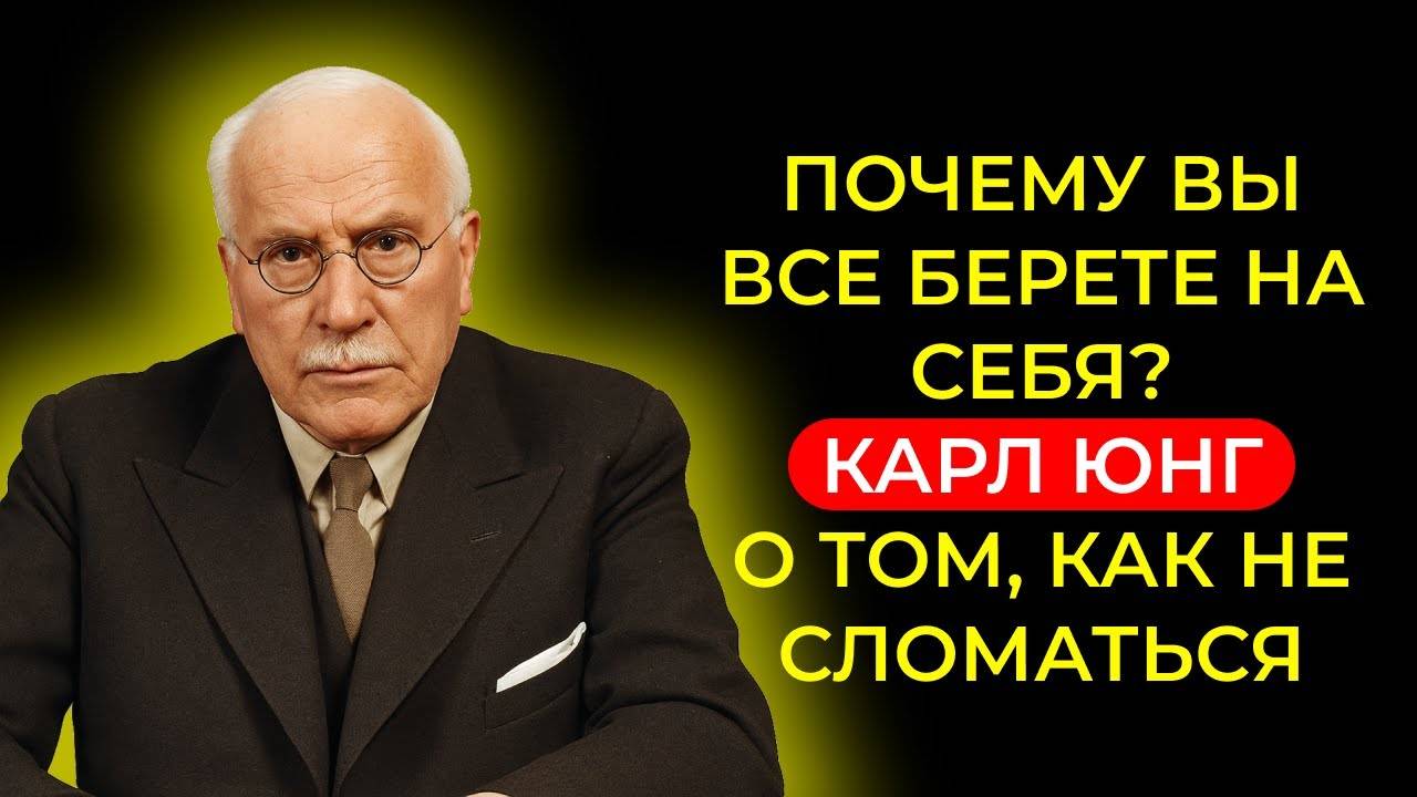 Карл Юнг: ПОЧЕМУ ВЫ ВСЕ НА СЕБЯ БЕРЕТЕ?