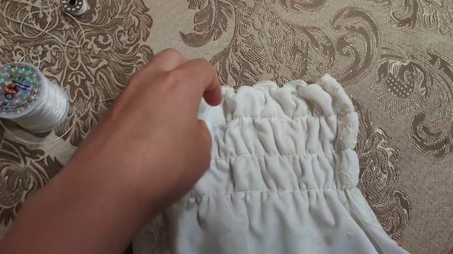 Шью майку из кружева