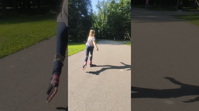 Женька на Роликах в Лес Анджелесе (Солянка Парк) и Блок Александр 27 Июня 2025 г.