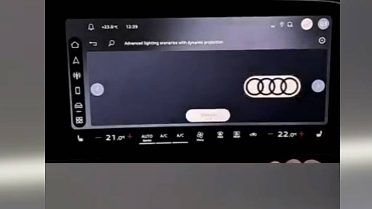 Анимация фар Matrix HD AUDI Q3 NEW 2026 .VAG-UPGRADE.RU