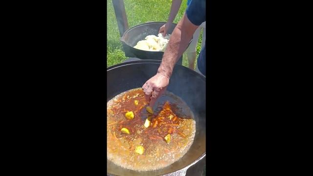 Готовим с любовью вегетарианские вкусняшки на природе.