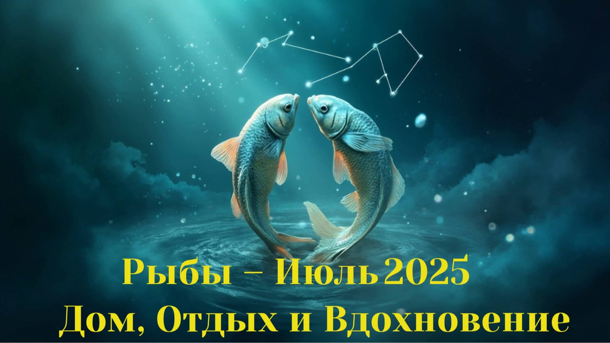 Рыбы – Июль 2025 🔹 Дом, Отдых и Вдохновение