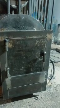 Печь из металлолома своими руками