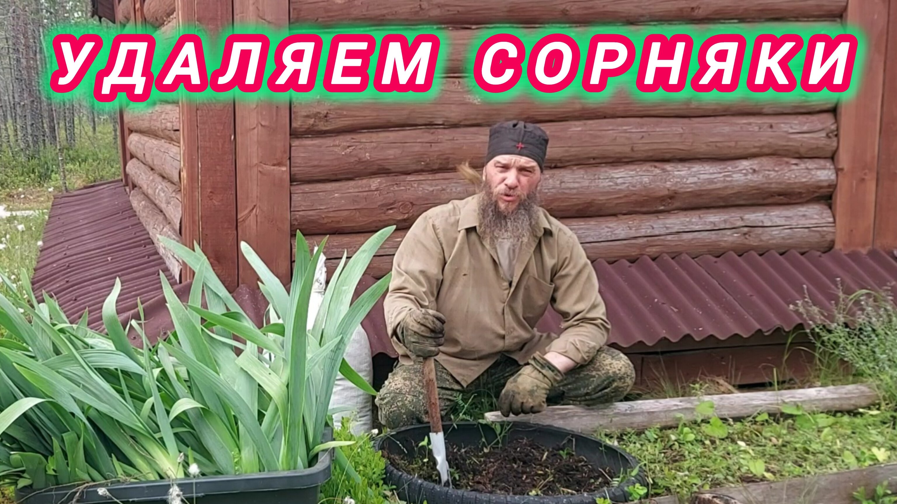 СКИТ. УДАЛЯЕМ СОРНЯКИ, ЛОВИМ РЫБУ.