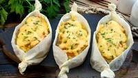 Лодочки с курицей и овощами