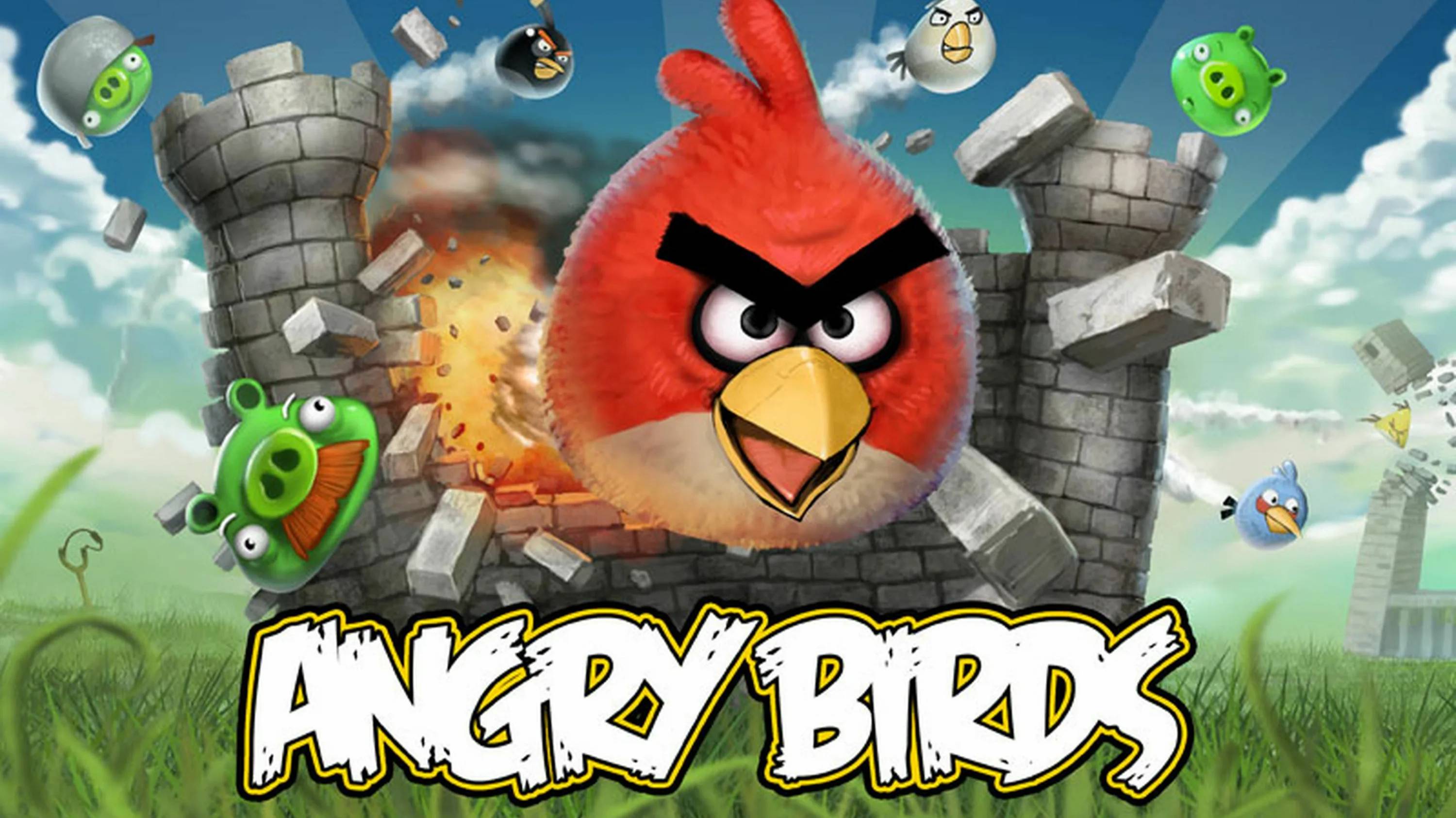 Игра Злые Красные Птицы #Angrybirds