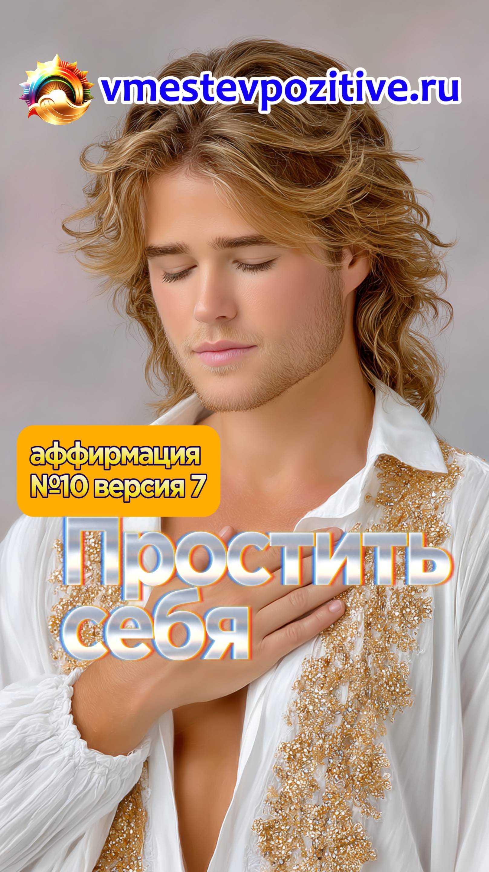 Affirmation. Male. №10. Простить себя (v7)