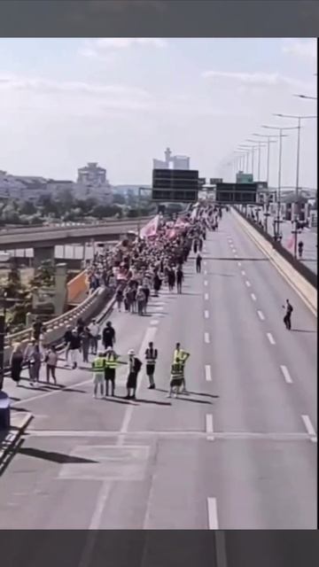 Протест в Белграде