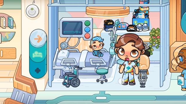 Я стал работать санитаром в новой больнице🏥 А Стёпа сломал ногу😭💔