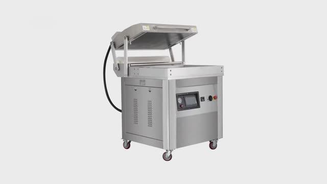 Скин упаковочная машина для продуктов на подложке HVC-760FS