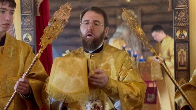 МИТРОПОЛИТ ИГНАТИЙ СОВЕРШИЛ ВЕЛИКОЕ ОСВЯЩЕНИЕ АЛЕКСАНДРО-НЕВСКОГО ХРАМА С. ЦАРЕВЩИНА И ЛИТУРГИЮ