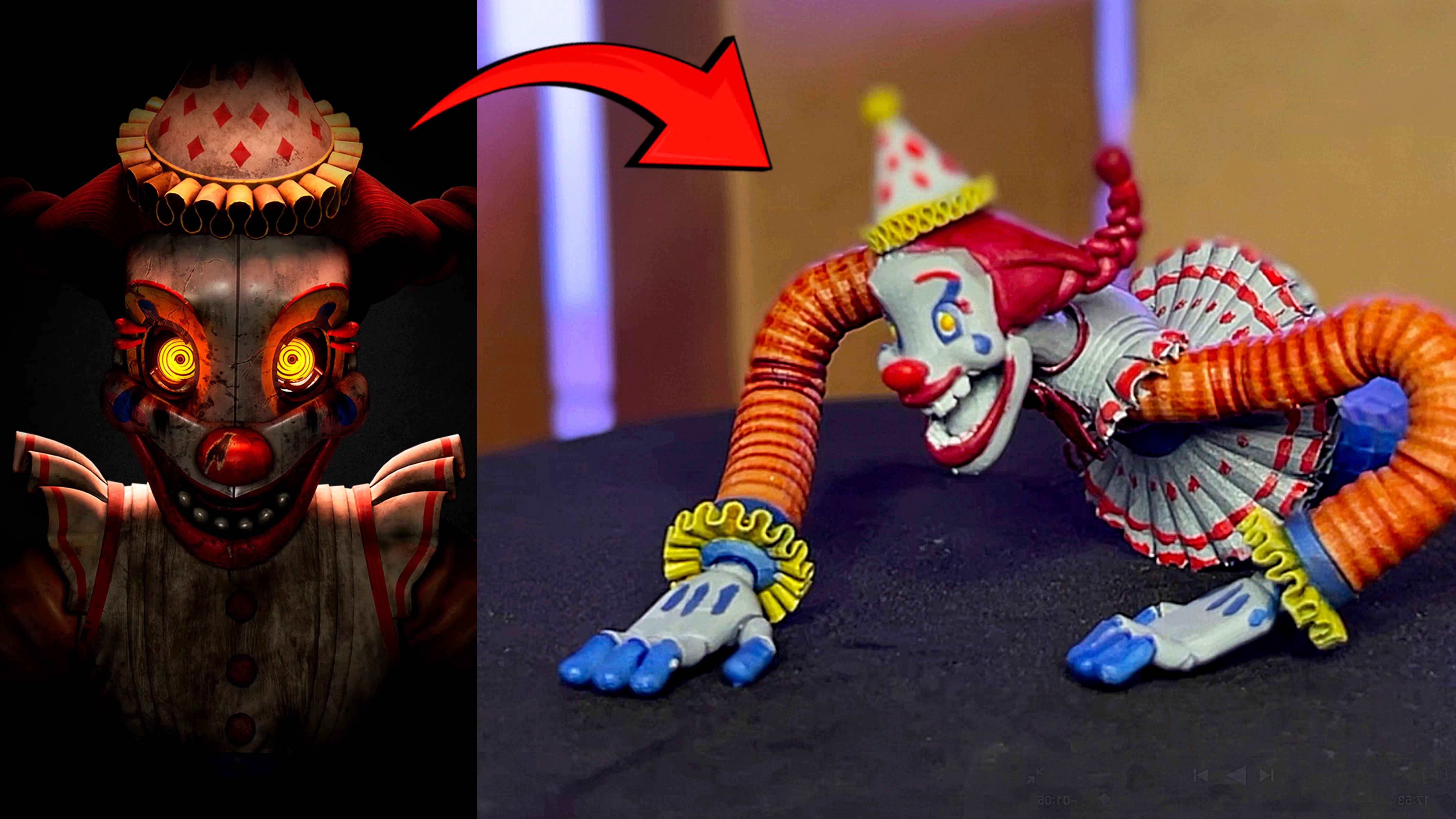 Я сделал Мимика Джеки из FNAF Secret of the Mimic