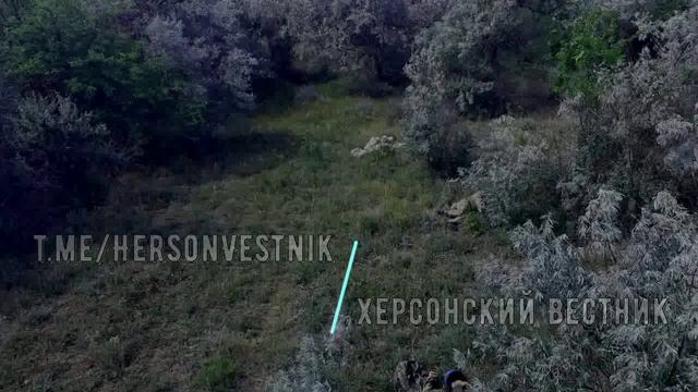 #Эксклюзив  📍Херсонское направление.   Наши птички обнаружили тела ДРГ противника, которая пытал...