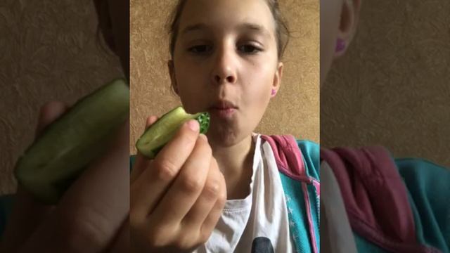 ASMR огурец 🥒