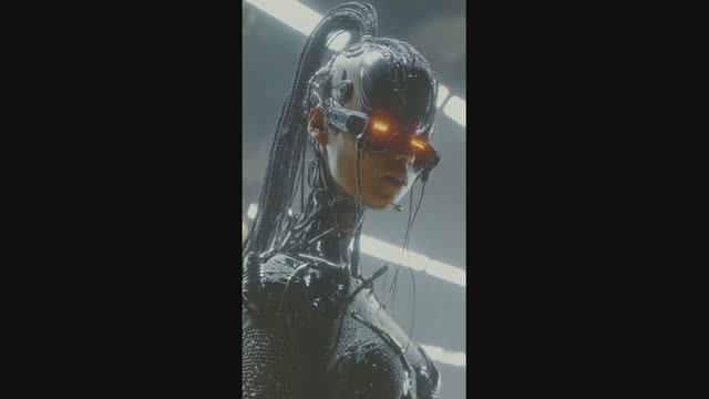 How it started 2087 #sciencefiction #ai #cyborg #humanoid #dystopia #shorts #robots