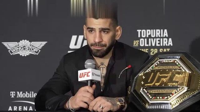 🗣️Пресс-конференция Илии Топурии после UFC317!
