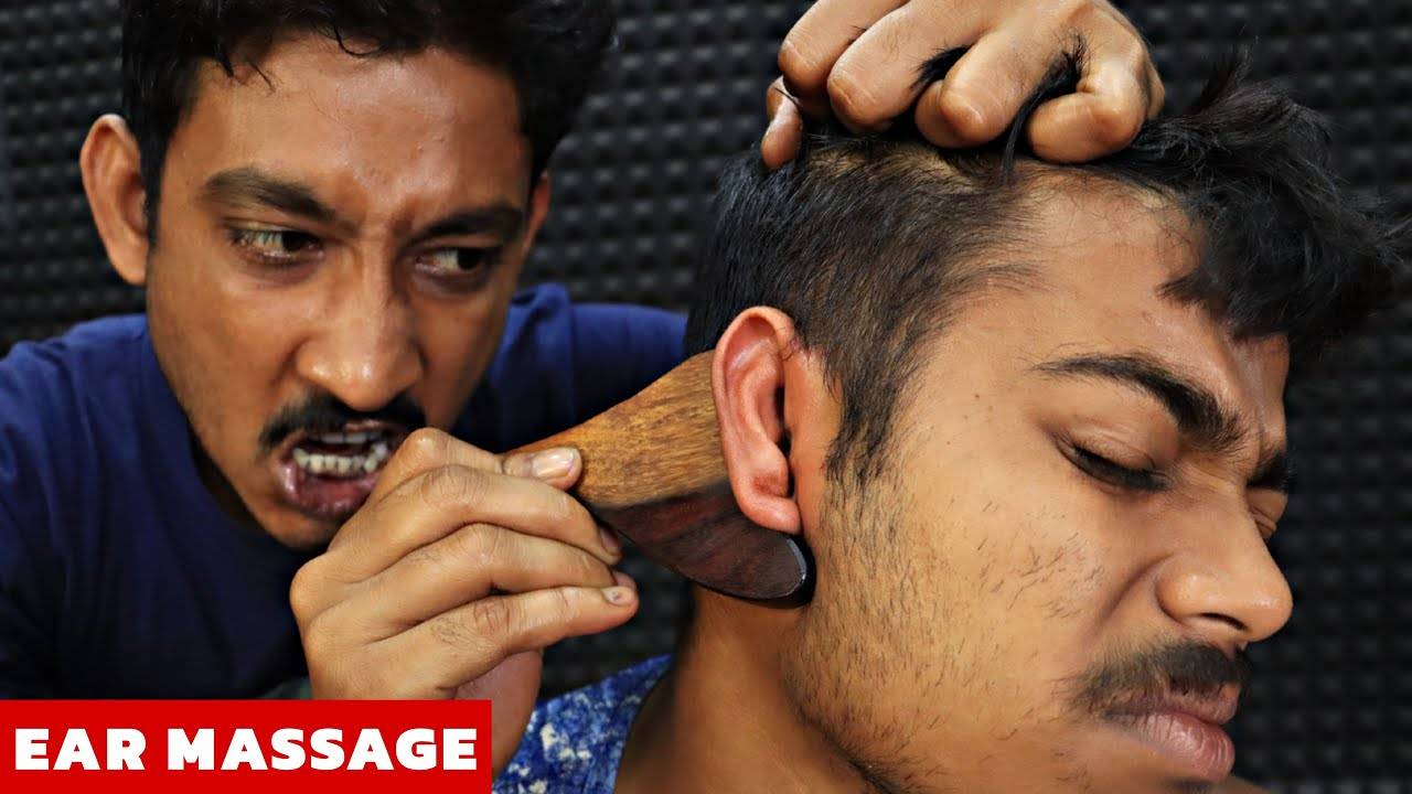Perfect Ear Massage & Earwax Removal ｜ Head Massage ｜ Neck Cracking ｜ Spine Cracking ｜ ASMR
