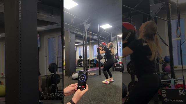 Кузина Екатерина, ТФ Люблино, тренер групповых программ, количество повторений 65 раз