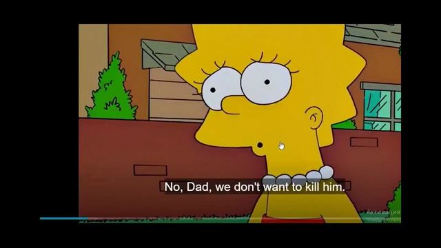 отрывок из simpsons  on lesson