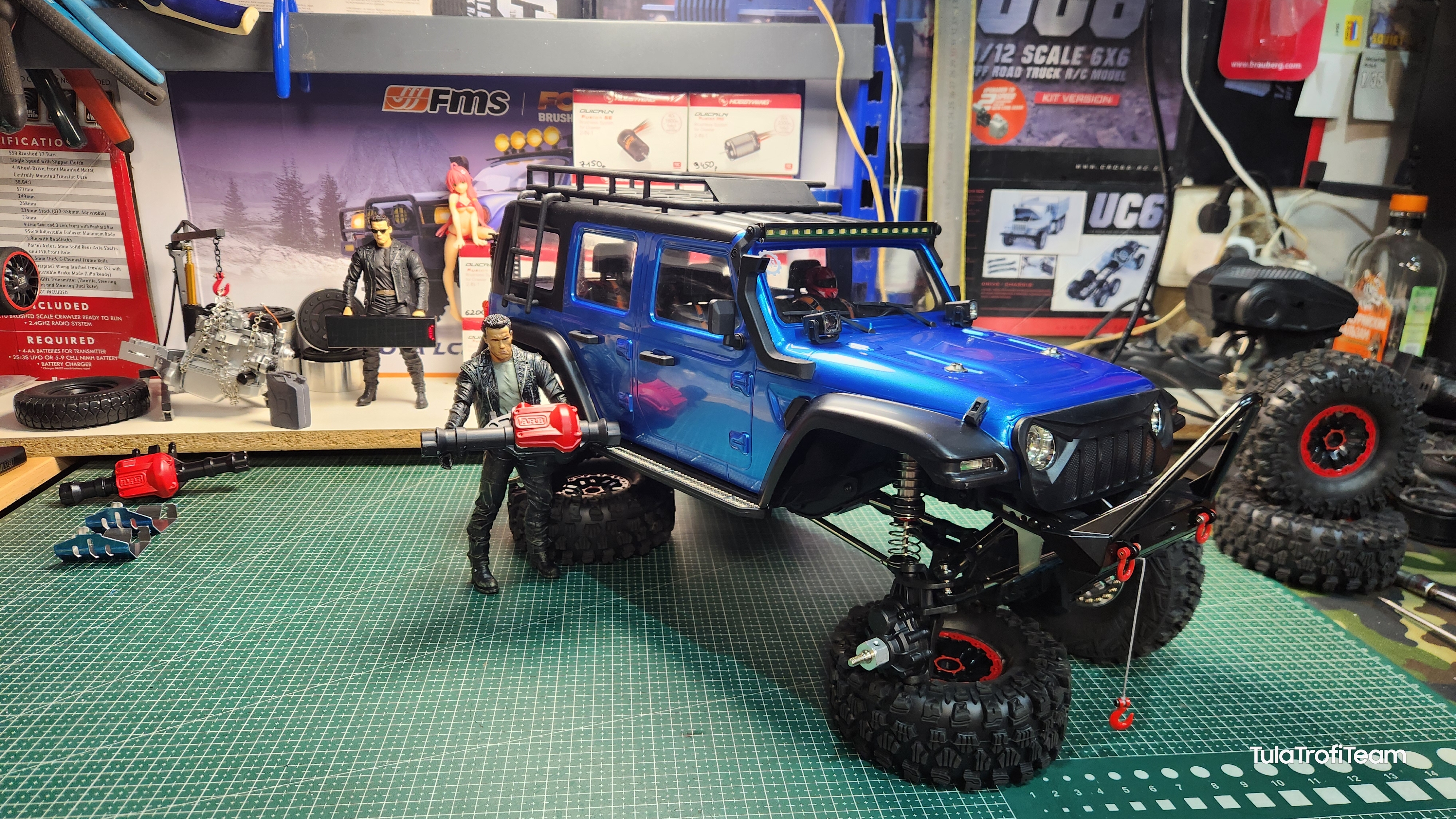 Upgrade DF-4S Wltoys Jeep Rubicon 104010