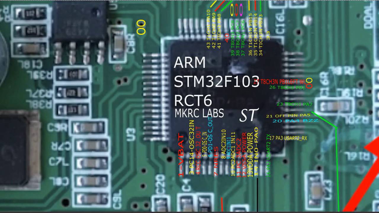 Управление BLDC моторами с помощью STM32 в гироскутере