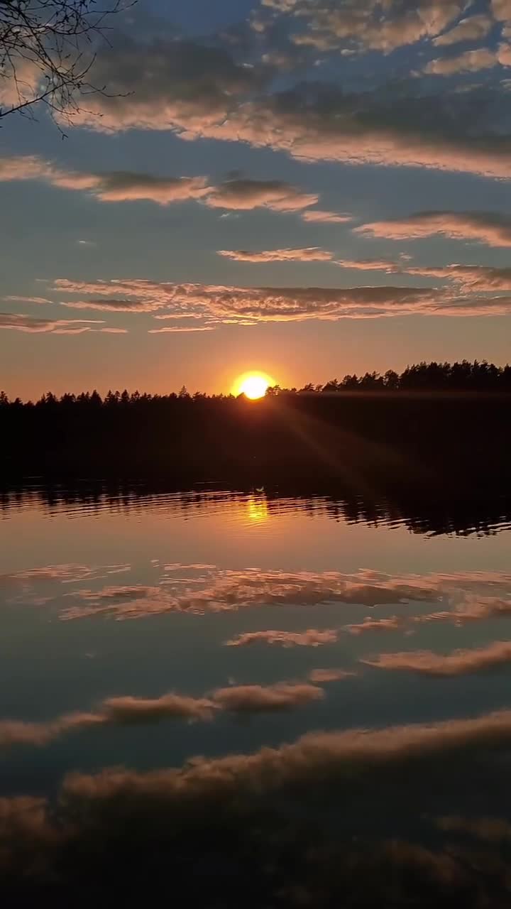 #вода #закат