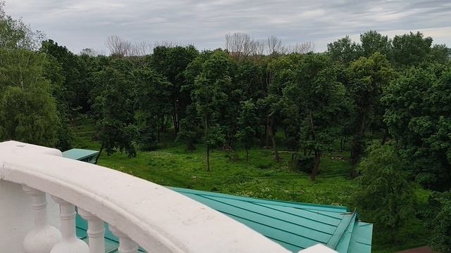 город Богородицк. Екатерининский дворец. Смотровая площадка.