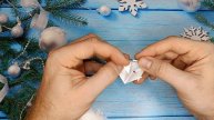Как сделать новогодние Снежинки из Бумаги