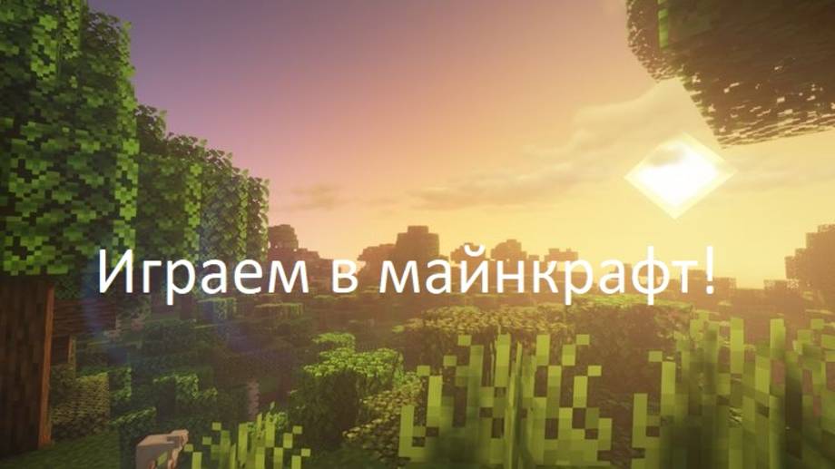 Играем в майнкрафт с Dr.Minecraft
