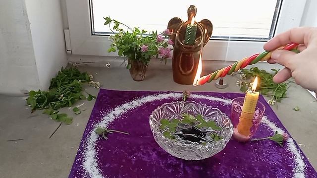 Ритуал чистка канала удачи.