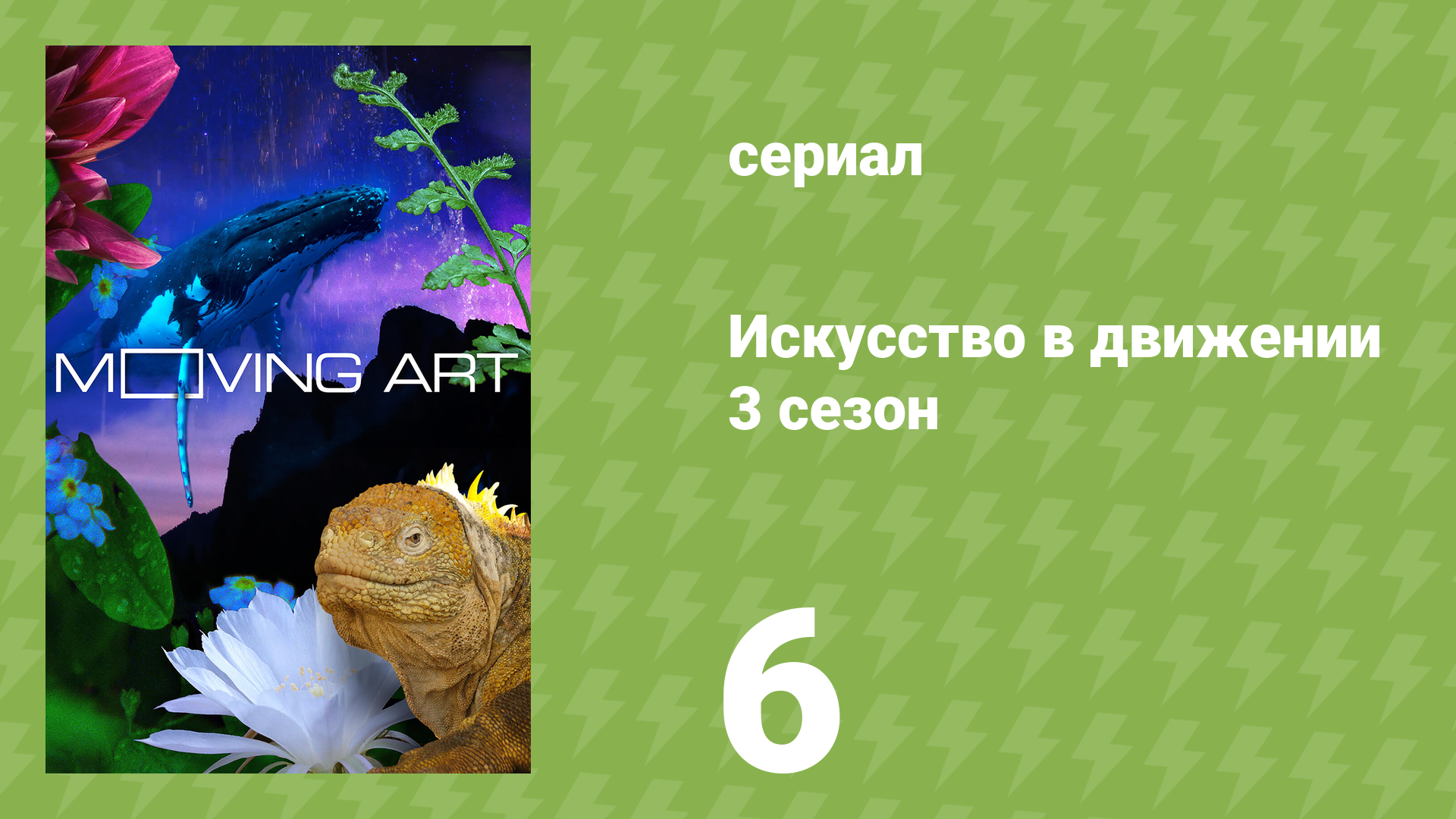 Искусство в движении 3 сезон 6 серия «Паттерны в природе» (документальный сериал, 2019)