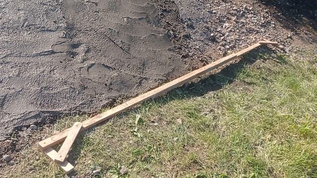 Оснастка для проверки профиля проезжаемости автомобиля через бордюр