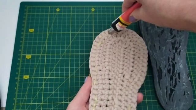 тапочки из трикотажной пряжи 🧶
часть 2