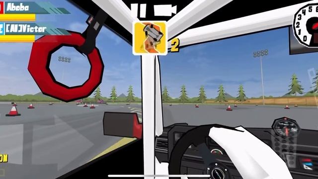 Слепой заезд против друга — кто проедет дальше? 👨🦯🏎️