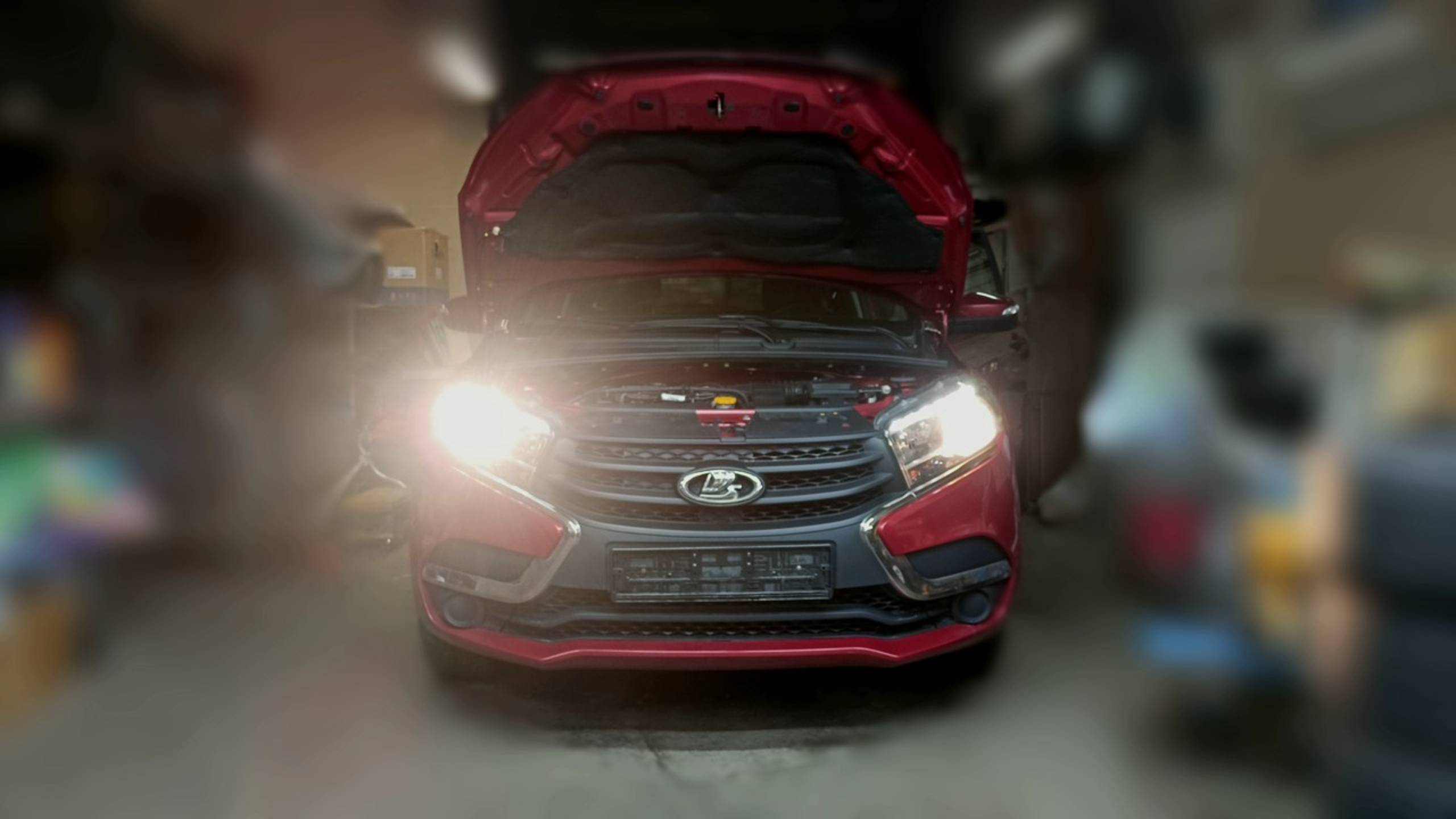Фары светят в РАЗНЫЕ стороны на Lada XRay