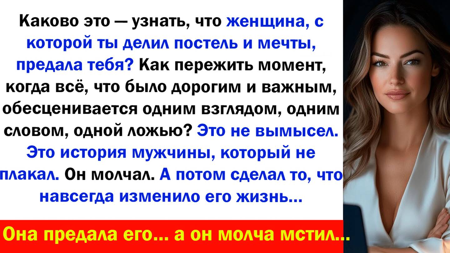 Тайная жизнь жены раскрыта. Он не простил. Аудио рассказы, Жизненные истории слушать Аудиокнига