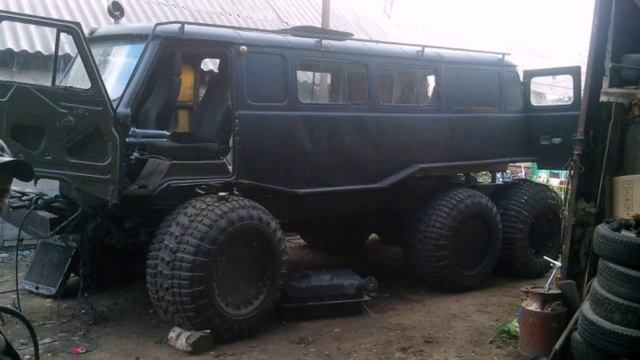 #1321.УАЗ 6×6 САМОДЕЛКИ[HD](АВТО БЛОГ 2015)