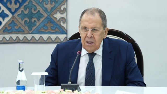 С.В.Лавров и С.Н.Жапаров, Чолпон-Ата, 29 июня 2025 года