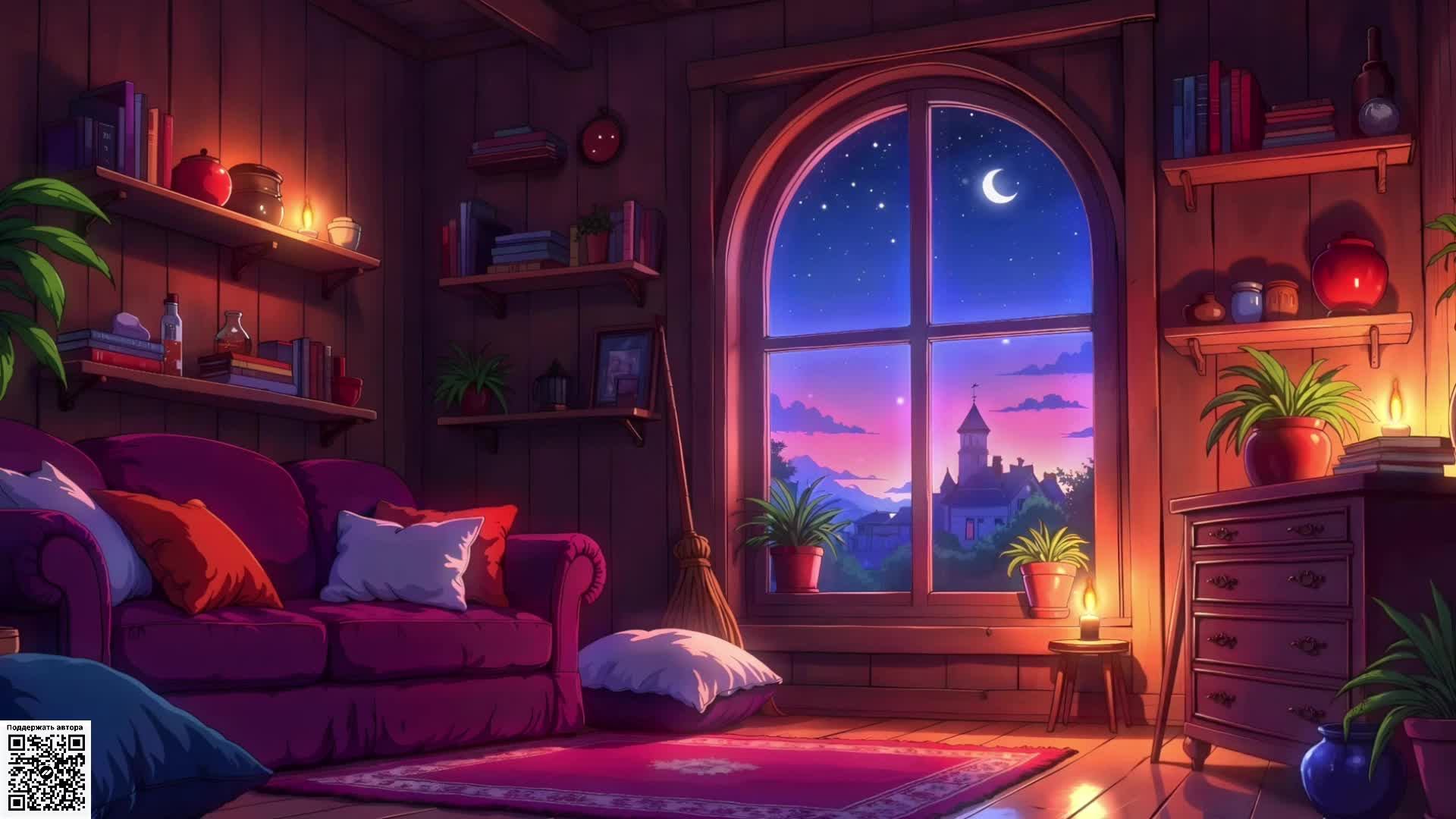 Witchy Attic Lofi 📚 Fantasy Lofi Reading Music | Фэнтези Лоуфай музыка для чтения и отдыха