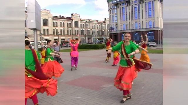 07 Tarana  Street Demonstration 4th International Indo- Russian Festival  RUSAMRIT Group BHARAT Toms