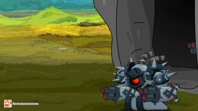 HomeAnimations – Мультики про танки  Когда бой наверху, а победа внизу： Разоритель, Сокрушитель сраж