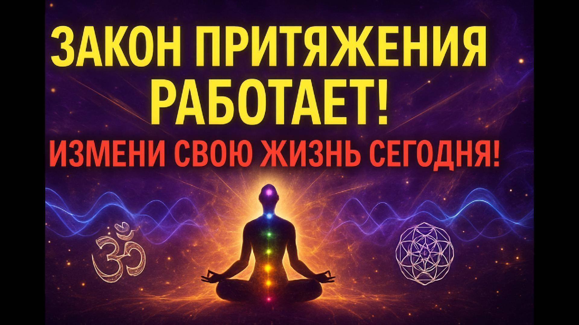 ЗАКОН ПРИТЯЖЕНИЯ РАБОТАЕТ! КАК ИЗМЕНИТЬ СВОЮ ЖИЗНЬ СИЛОЙ МЫСЛИ!